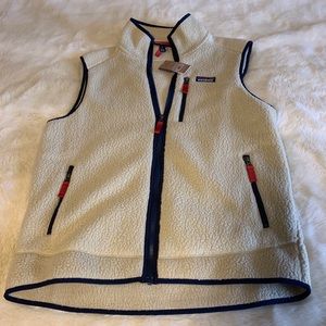 Men’s Patagonia full zip retro pile Sherpa vest